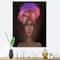 Designart - African American Woman with Turban VI - Modern Canvas Wall Art Print